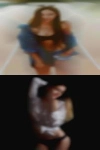 Heavy women therapist swinging