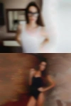 White woman black looking