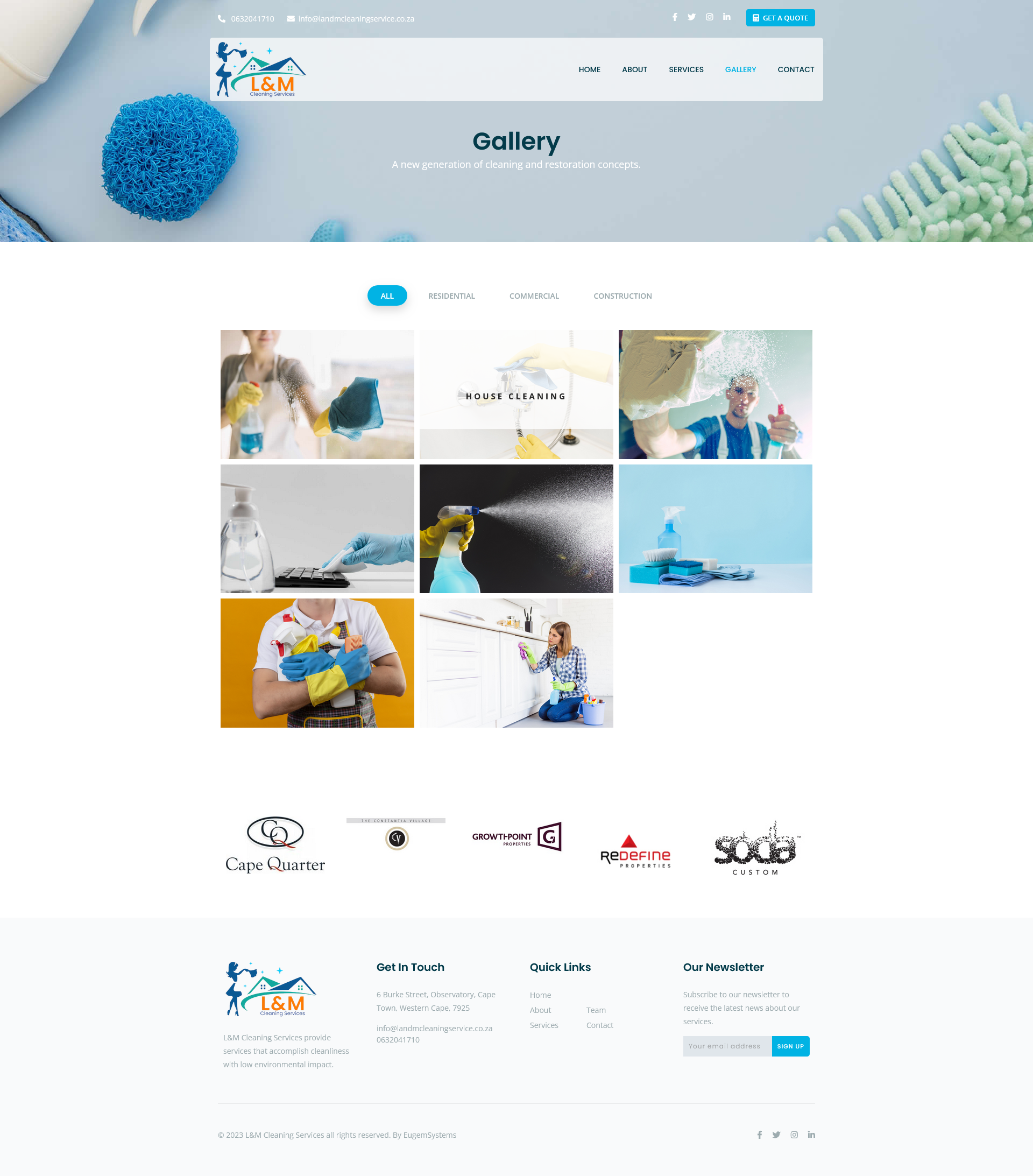 Gallery - L&M Cleaning Services